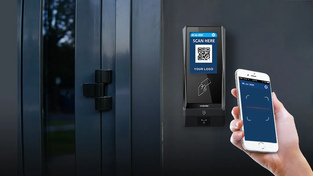 CT9 PRO_ Dynamic QR Code access control_CIVINTEC
