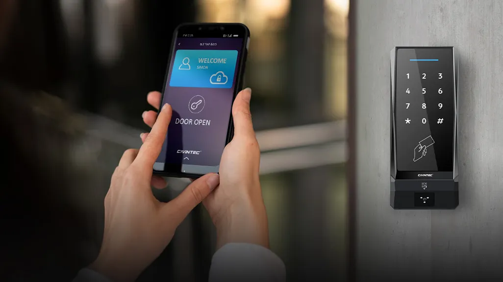 CT9 PRO_ Mobile Key access control_CIVINTEC
