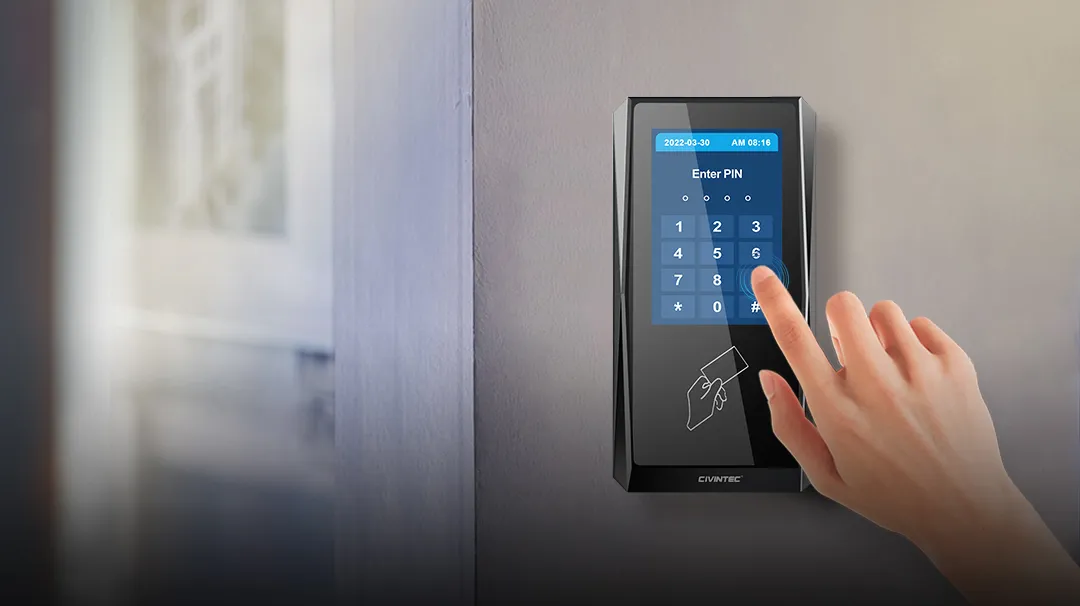 CT9 PRO_ Pincode access control_CIVINTEC