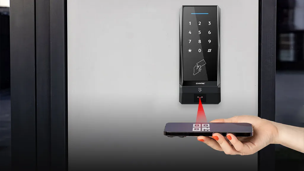 CT9 PRO_ QR code access control_CIVINTEC
