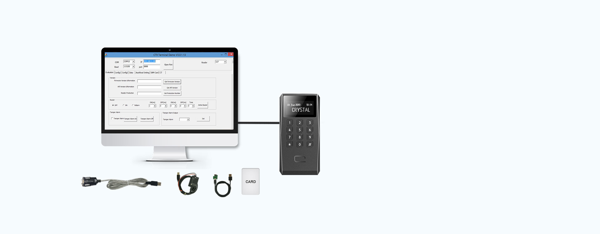 CT9 PRO_Tamper Alarm Access Control_CIVINTEC
