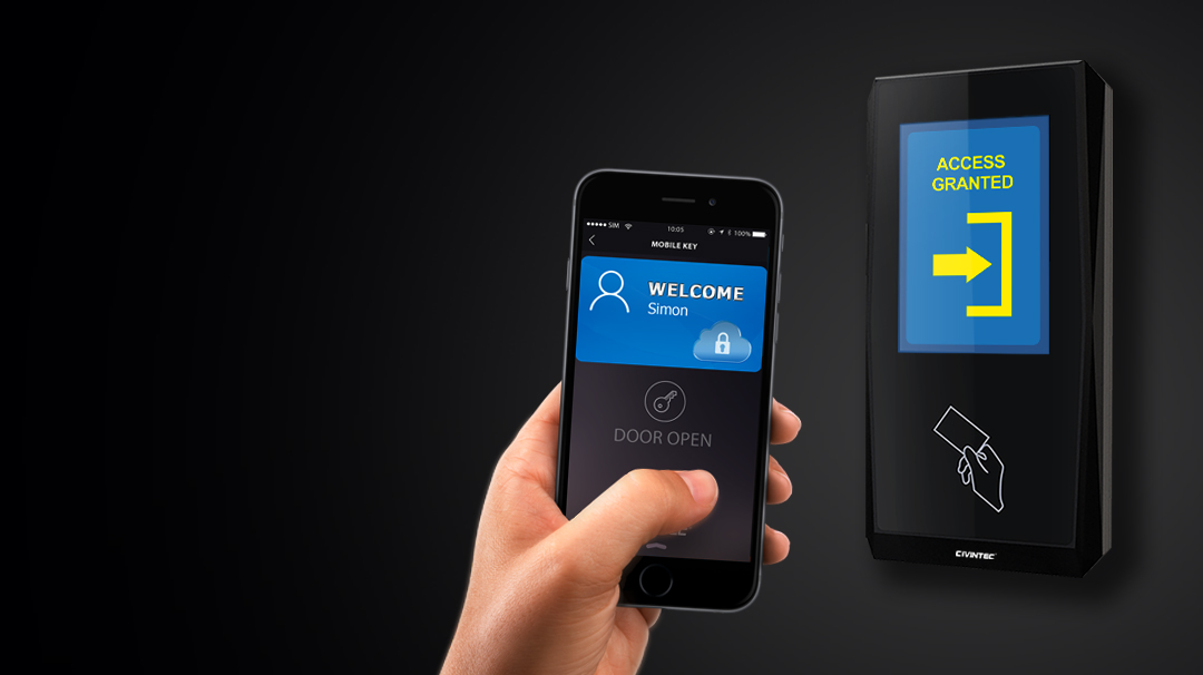 CT9 PRO_ Mobile Key access control_CIVINTEC
