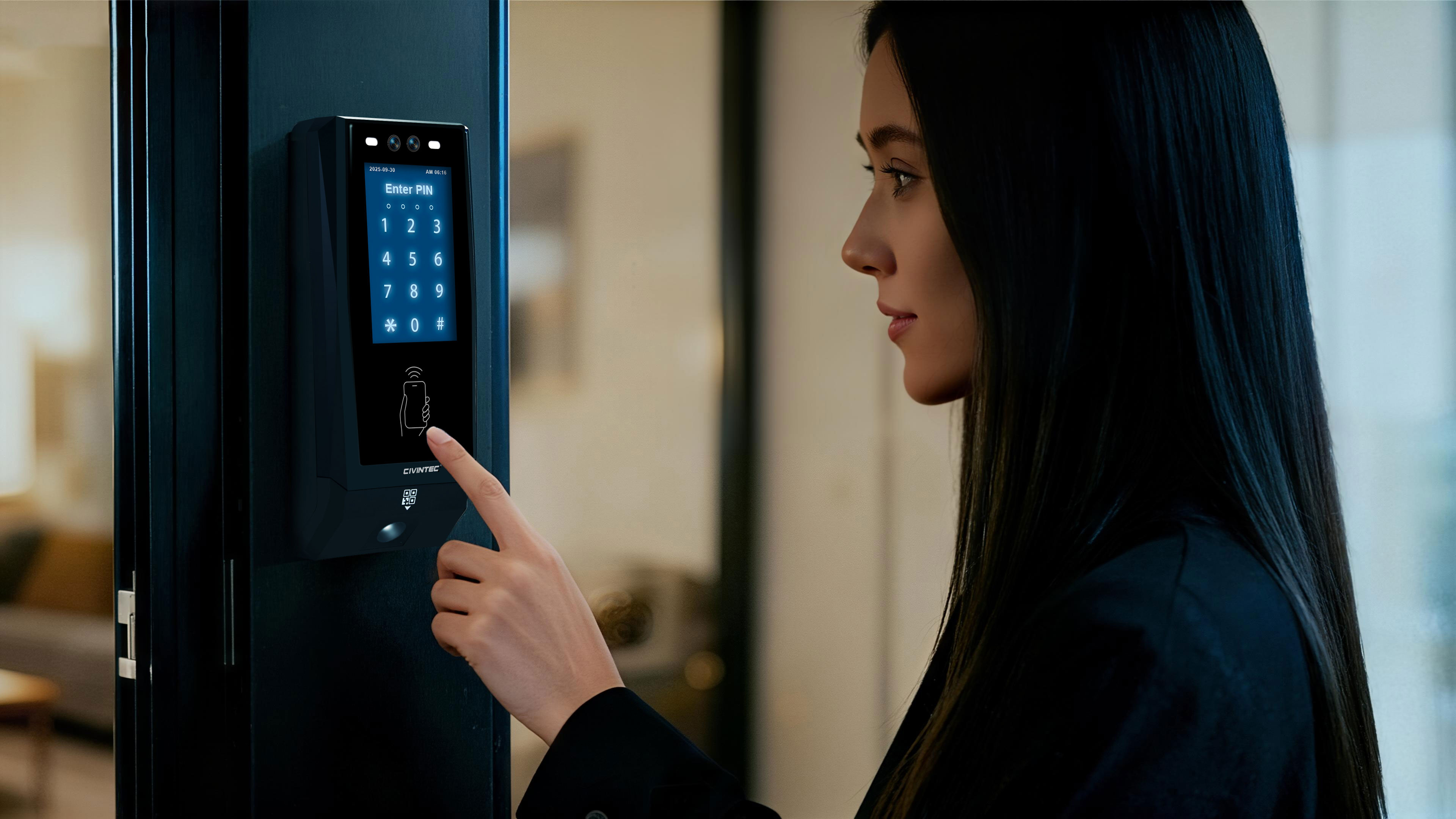 CT9 PRO_ Pincode access control_CIVINTEC