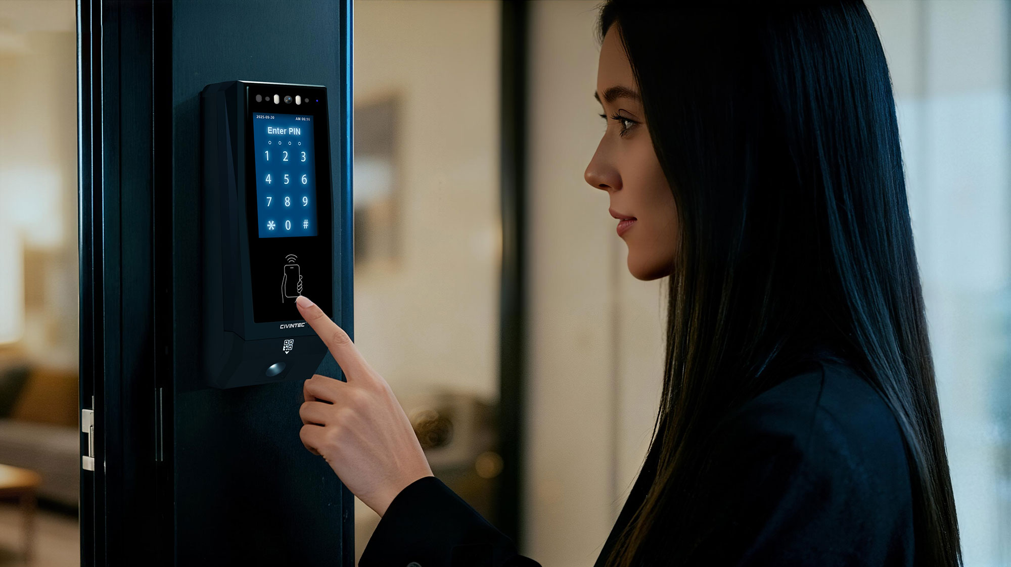 CT9 PRO_ 13.56MHz and 125KHz RFID Smart Card Reader_CIVINTEC
