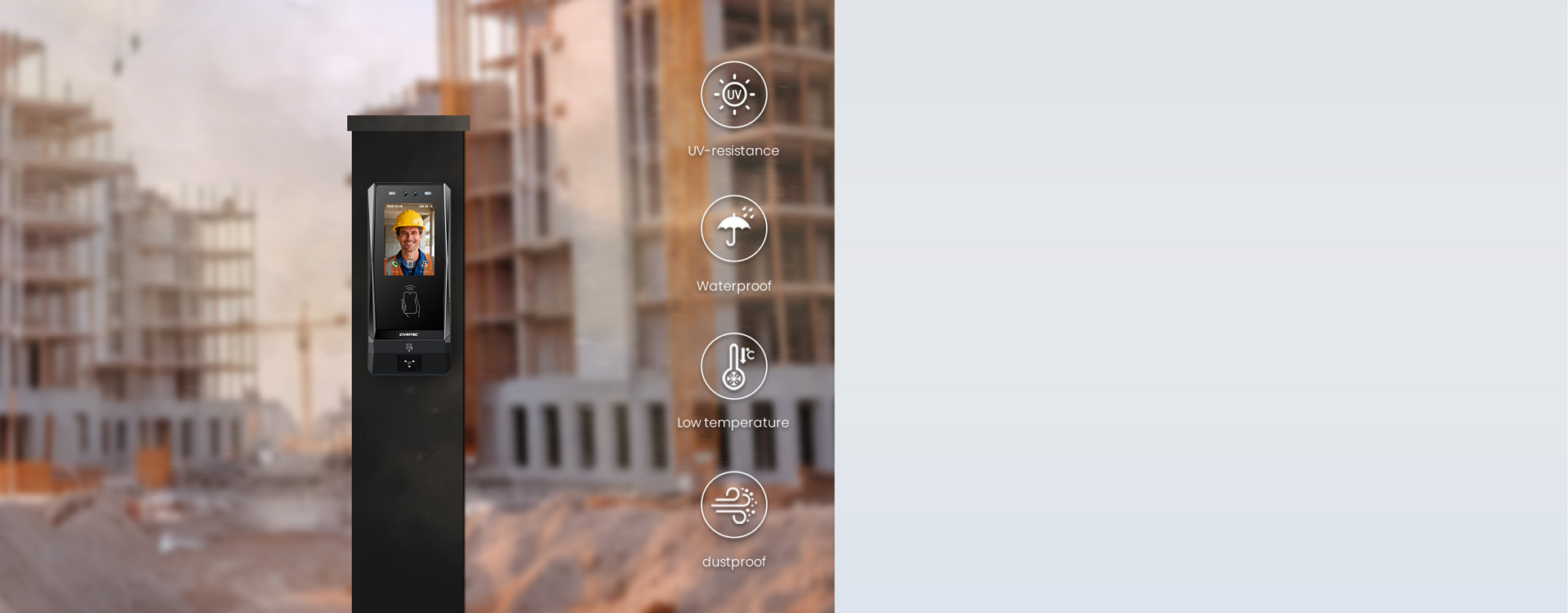 
            Compact Design with Weather-Resistant Protection