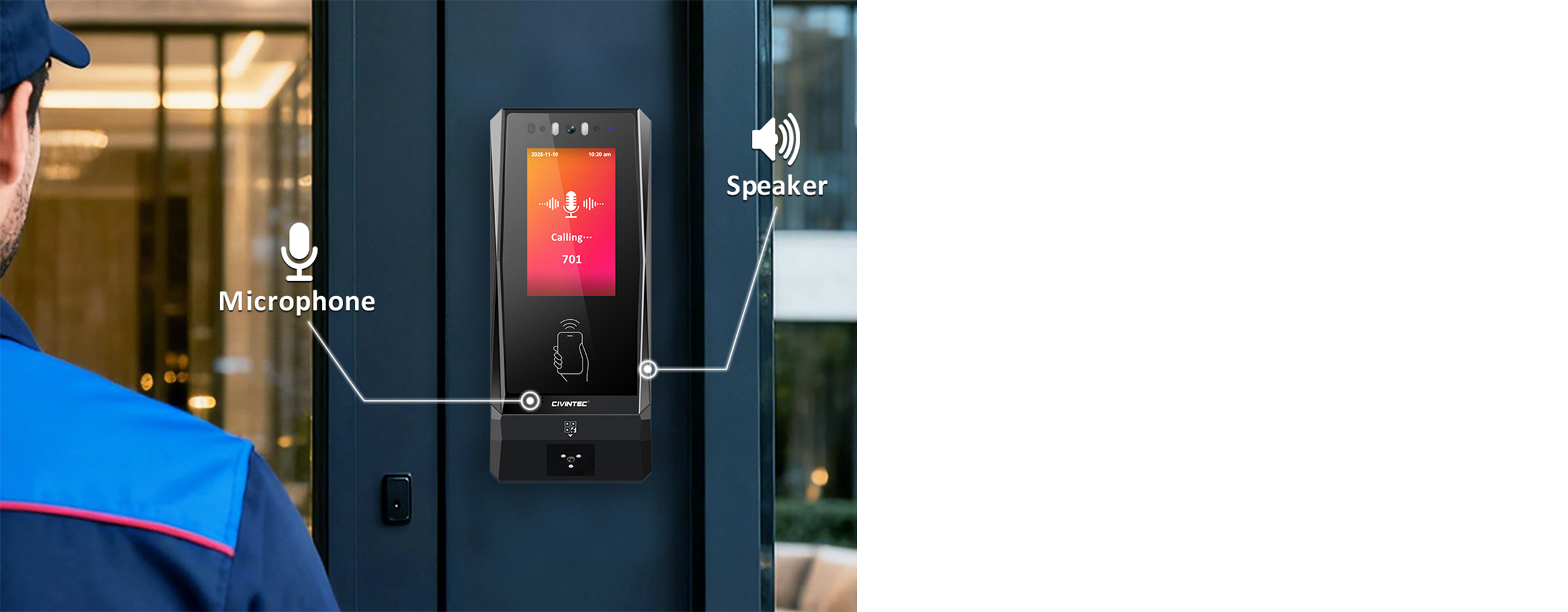 Access Control with VolP Intercom