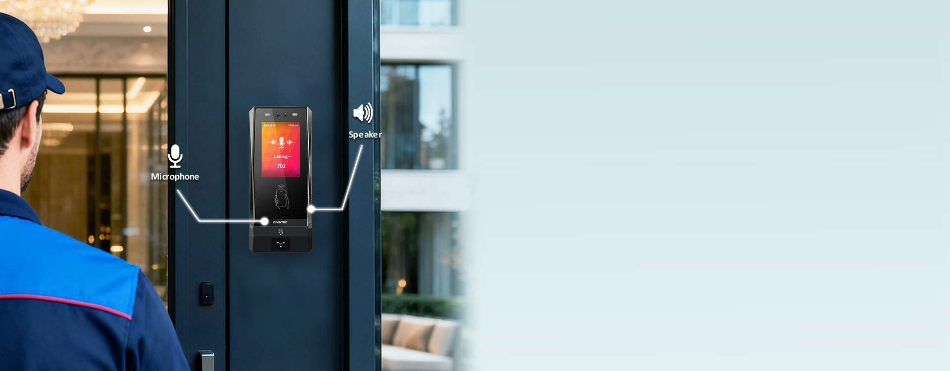 Access Control with VolP Intercom