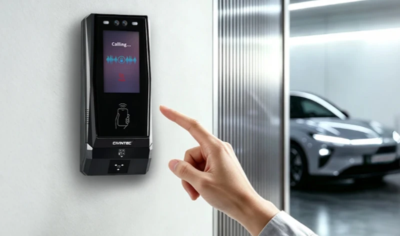 EV charging rest area access control