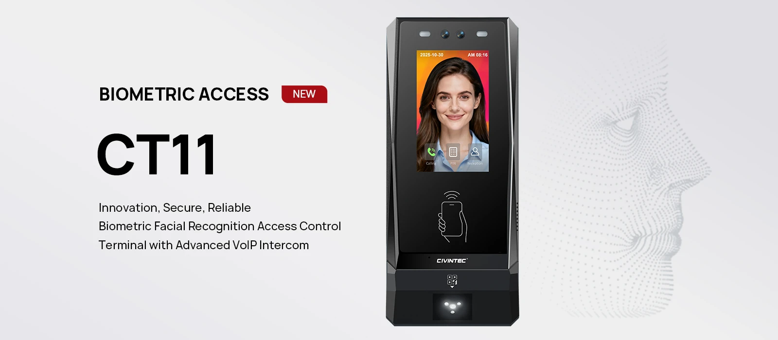 facial recognition access control terminal facial recognition access control terminal