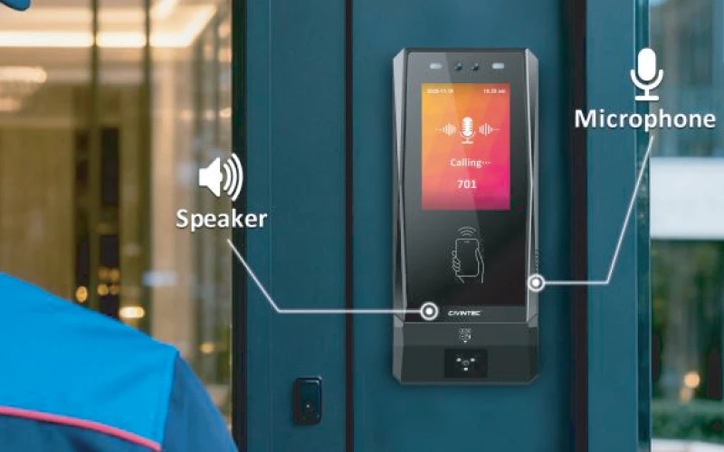 VoIP intercom terminal